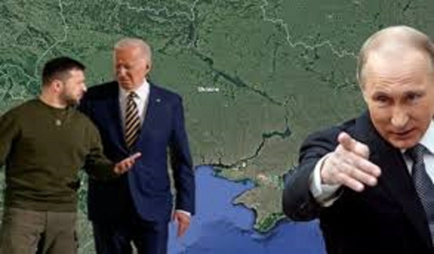 Бајден-Зеленски-Путин