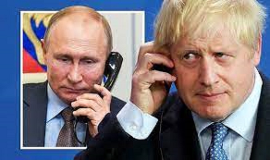 Путин Џонсон