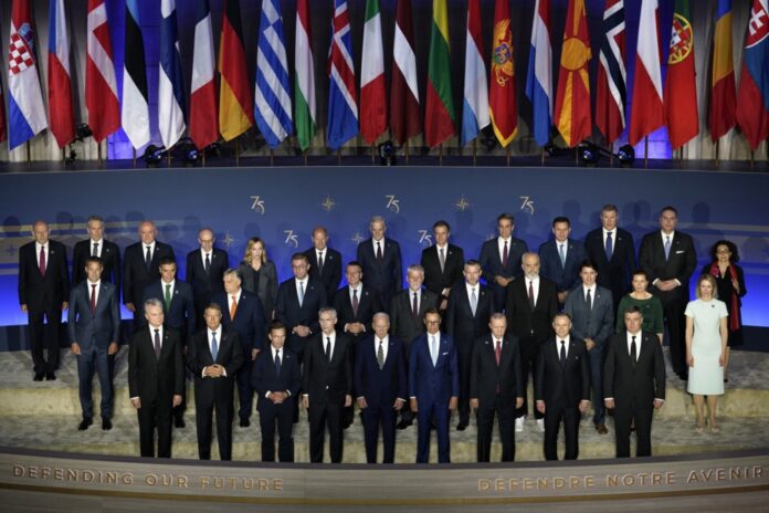 NATO celebrates its 75th Anniversary at event part of Summit in Washington DC